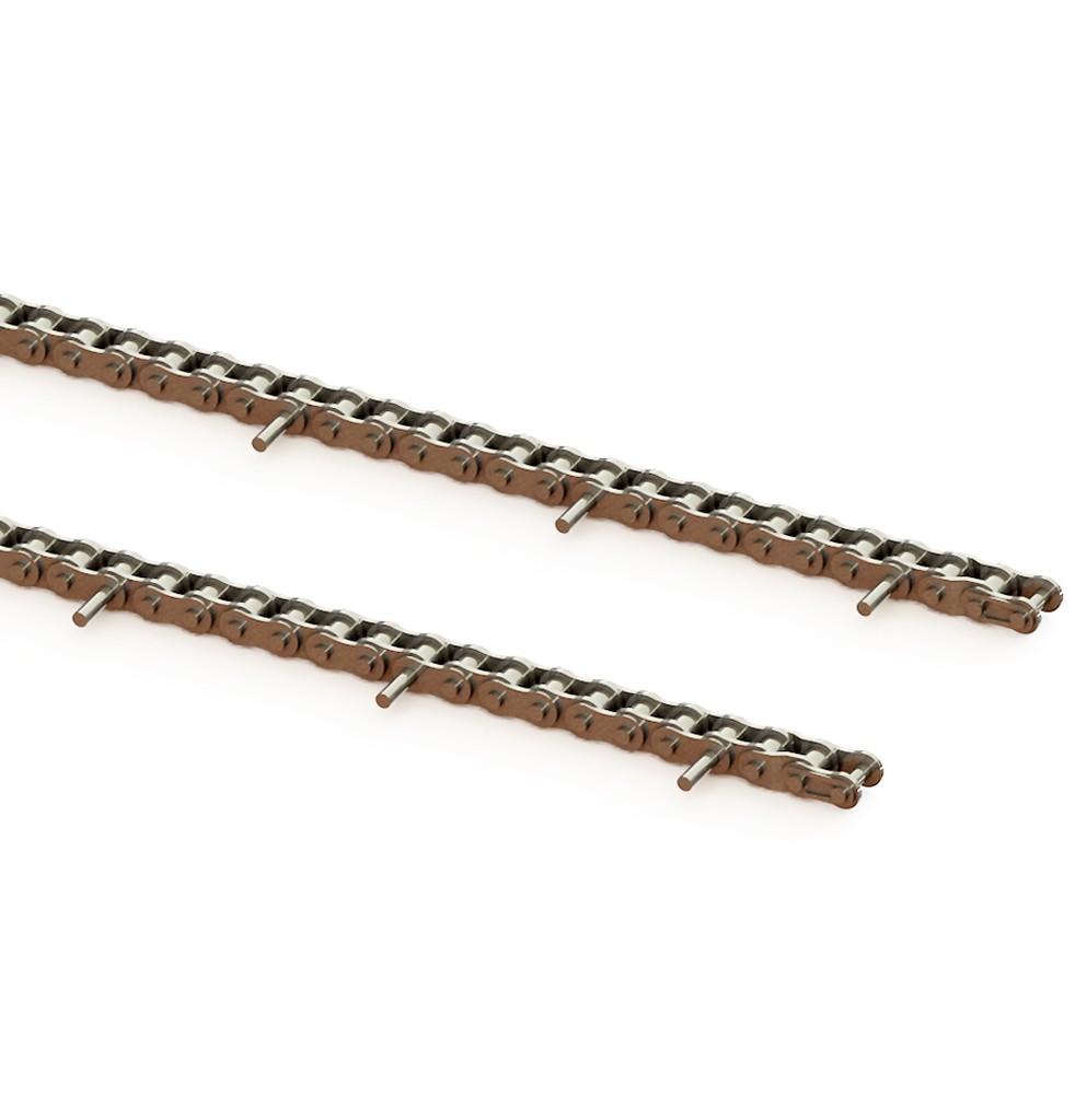 Rolketting vernikkeld